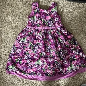 Eyelet flora Dress